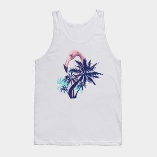 Summer Flamingo Tank Top